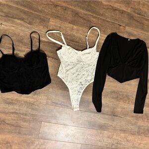 Mix of going out tops all good quality